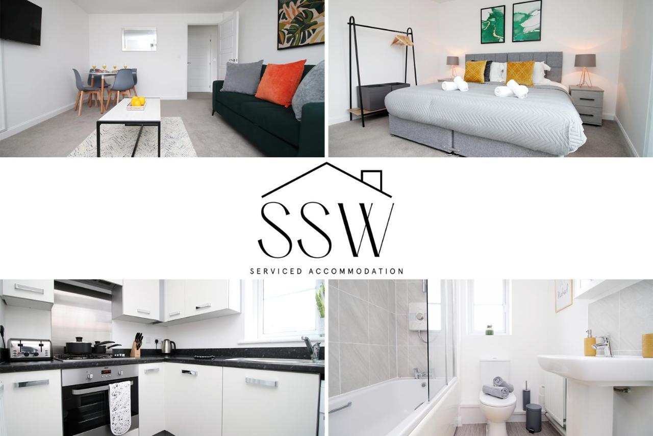 No 43 Stadium Views By Ssw - 2Br, Parking, Sleeps 4, 3Min Walk To Stadium, 10Min Drive To City Centre, Marina And Close To M4 Morriston 외부 사진